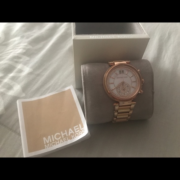 MK watch (rose gold) EC - Picture 3 of 5